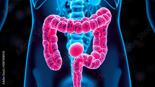 Bowel Polyps And Colon Cancer Disease,