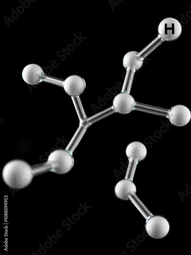 Mesterolone androgen molecule. Skeletal formula.