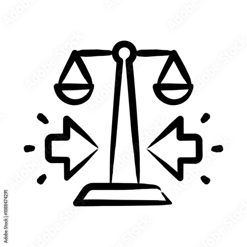 Legal Dispute Icon