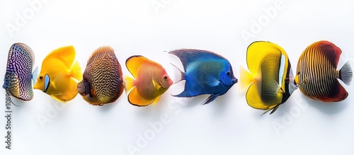 Colorful Fish Line Up