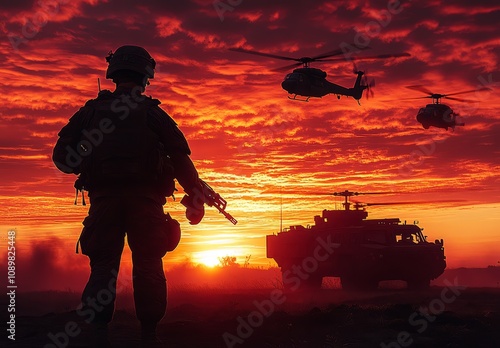 Military Operation in Twilight