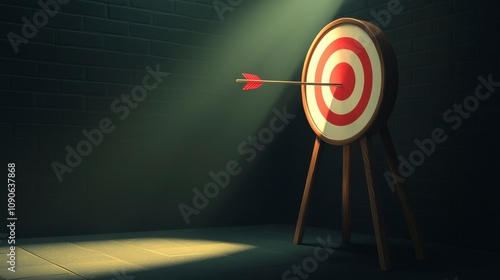 Missing the Target: An Isometric Illustration