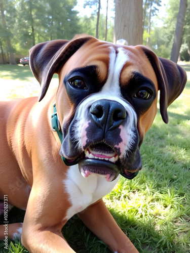 Boxer: Known for their energy, playfulness, and loyalty, Boxers are excellent family pets. Their muscular build and loving temperament make them a cherished companion.