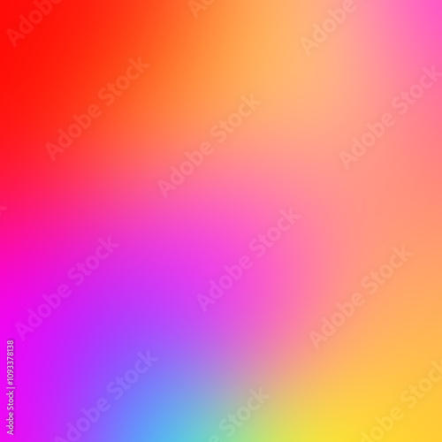 Colorful gradient abstract background. Color blur effect. Blurred colors. Colored backdrop and banner. Multi color soft and smooth wallpaper.