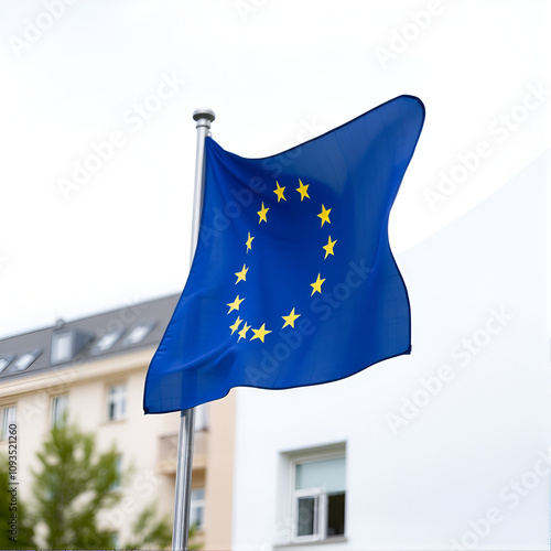 European Union flag. EU