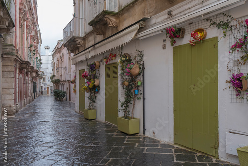 Gasse in Martina Franca, Apulien