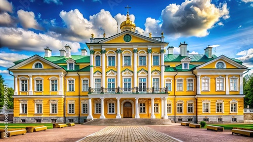 Royal Road Palace, Tver, Russia - 1764-1766 Architectural Documentary