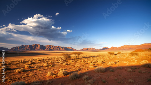 Namibian landscape Damaraland, homelands in South West Africa, Namibia.