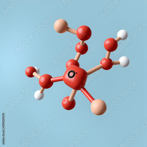 Acetanilide, C8H9NO, drug molecule. It has analgesic and fever-reducing properties. Molecular model