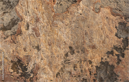 Natural rock background consiting of cream and orange colouring