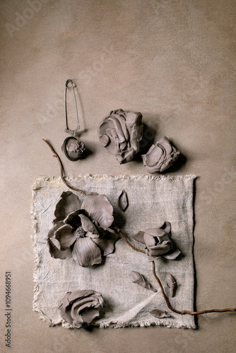 Creating a Clay Flower