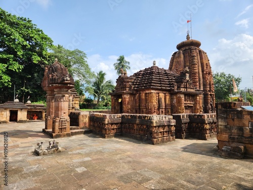 Bhubaneshwar, Odisha India - Oct 29 2024: Shree Mukteswara Mukteshwara Temple, Bhubaneswar