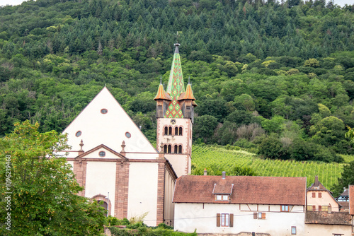 Eglise Saint-Georges de Chatenois, construite en 1759 en style roman 