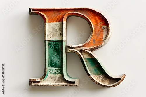 Symbolic Representation of Indian Rupee - A Pictorial Emblem of Indian Economy