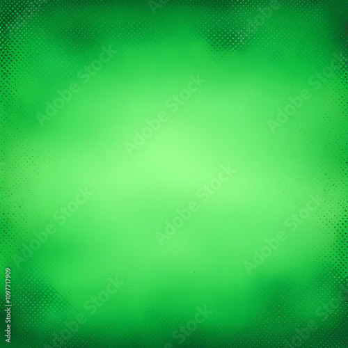 A vibrant green gradient background with subtle halftone texture, ideal for modern design projects, digital art, or abstract compositions.