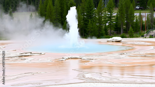 Steamboat Geyser