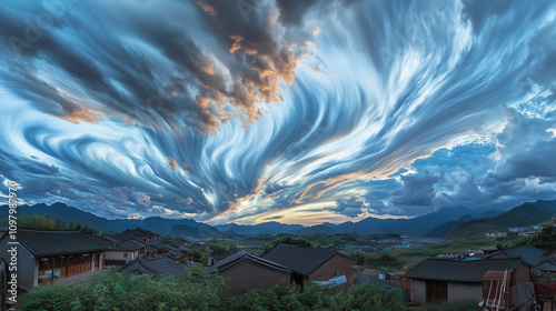 Celestial Dance: Sea Creatures in the Sky