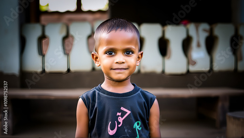 portrait of a young boy