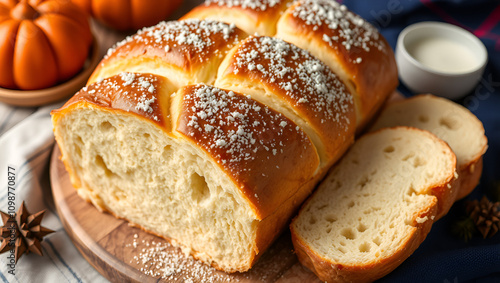 Challah bread for Hanukkah holiday