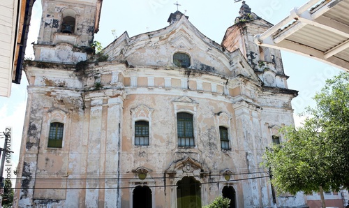 Igreja Nossa Senhora das Mercês em Belém, capital do estado do Pará, norte do Brasil. Construida entre 1748 e 1763