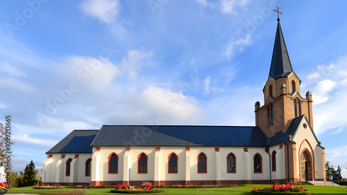 Kopio evangelical lutheran cathedral and gardens Savonia Finland