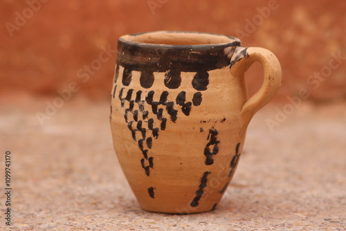 Handmade Moroccan Pottery Cup