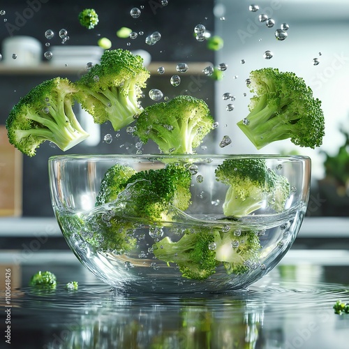 Broccoli Water Ballet