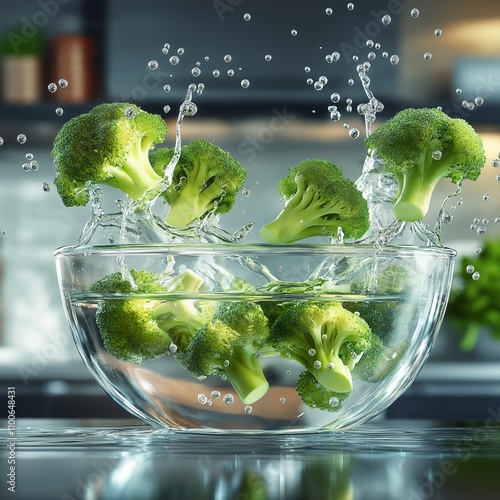 Broccoli Water Ballet