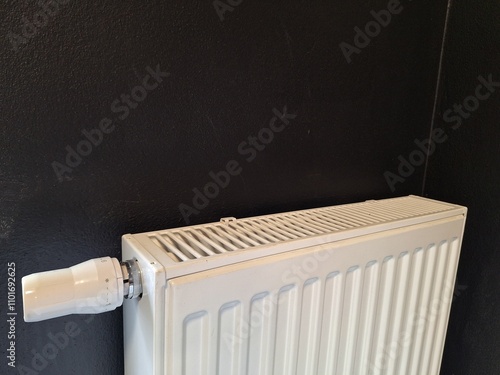 radiator on the wall