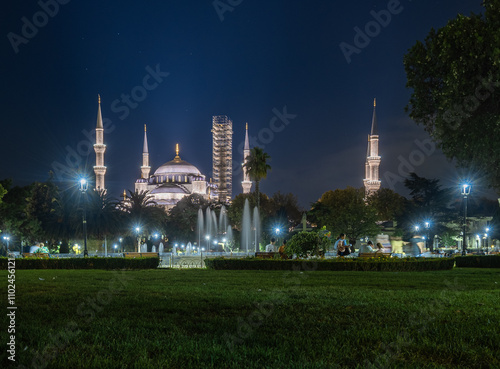 panorama cittadino di istanbul nel lato europeo