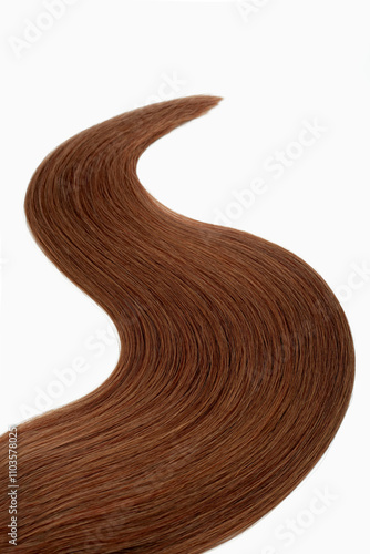 hair texture, wave of brown hair that he placed in the background