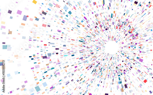 Dna test infographic. Genome sequence map.