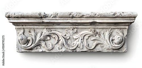 Ornate stone carving