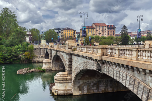 Ponte Umberto I, Turin, Italy