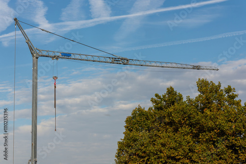 Transportabler Baukran