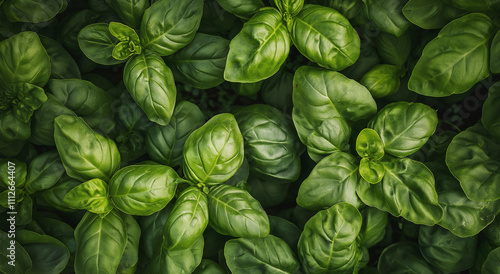 Culturas de folhas verdes crescendo em uma estufa espaçosa.