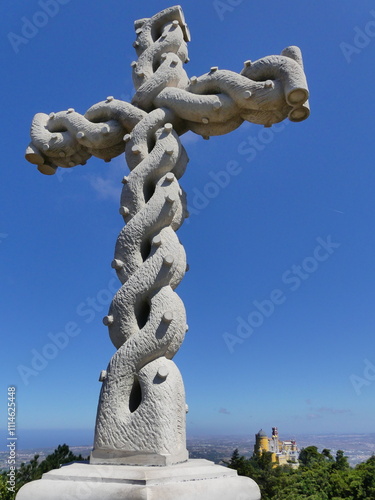 Cross Sintra Palace Lisboa Portugal