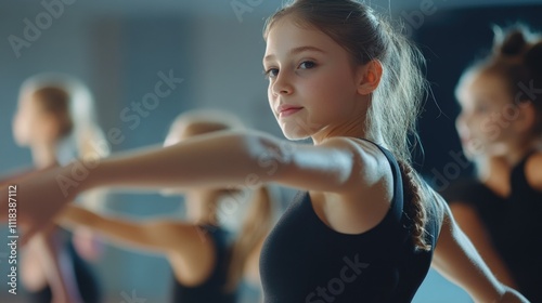 Energetic Ballet Dancer in Motion