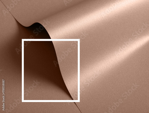 Mocha mousse paper tone, a trendy colour for modern backdrops