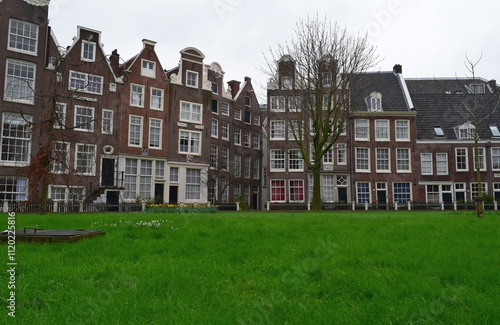 The Begijnhof is one of the oldest hofjes in Amsterdam, Netherlands. A group of historic buildings, mostly private dwellings, centre on it.